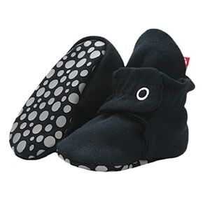 Zutano Black Baby Booties